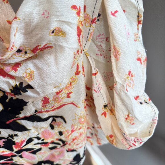 NEW w/ Tags Roffe Floral Beach Cover Up - Picture 5 of 8